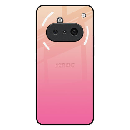 Pastel Pink Gradient Nothing Phone 3a Glass Back Cover Online