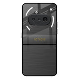 Grey Metallic Glass Nothing Phone 3a Glass Back Cover Online