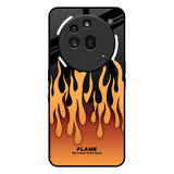 Fire Flame Nothing Phone 3a Pro Glass Back Cover Online