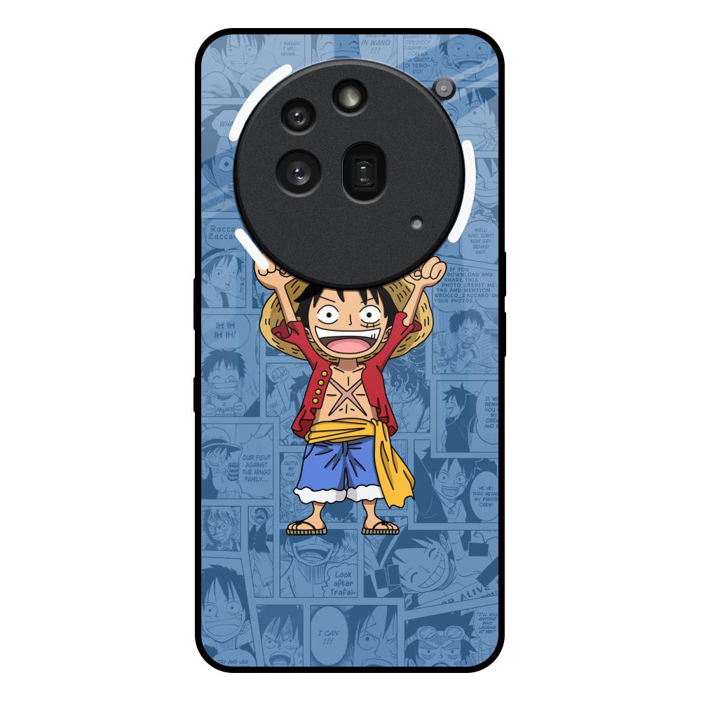 Chubby Anime Nothing Phone 3a Pro Glass Back Cover Online
