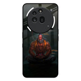 Lord Hanuman Animated Nothing Phone 3a Pro Glass Back Cover Online