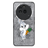 Cute Baby Bunny Nothing Phone 3a Pro Glass Back Cover Online