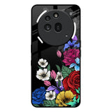 Rose Flower Bunch Art Nothing Phone 3a Pro Glass Back Cover Online