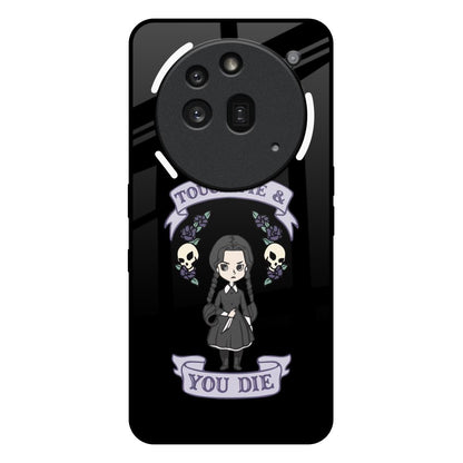 Touch Me & You Die Nothing Phone 3a Pro Glass Back Cover Online