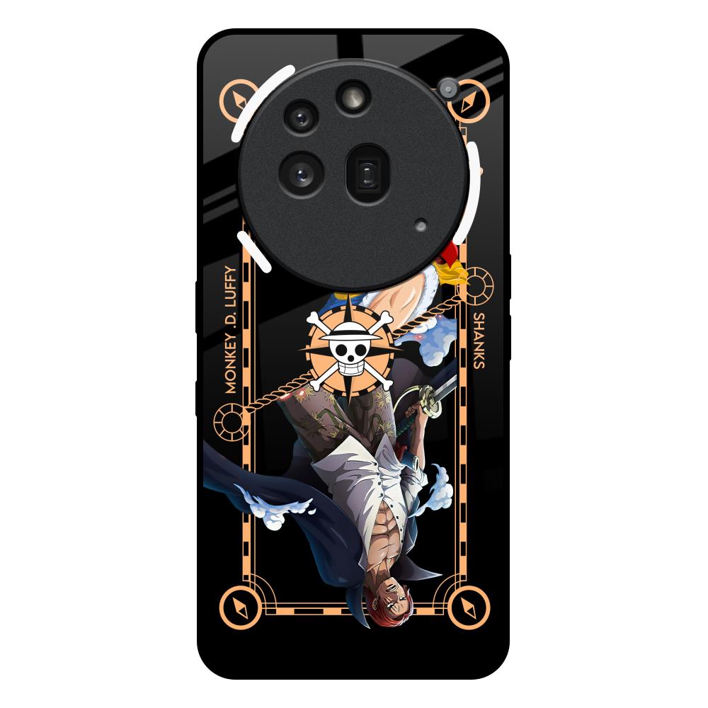 Shanks & Luffy Nothing Phone 3a Pro Glass Back Cover Online