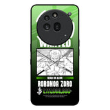 Zoro Wanted Nothing Phone 3a Pro Glass Back Cover Online