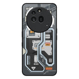 Retro Futuristic Nothing Phone 3a Pro Glass Back Cover Online