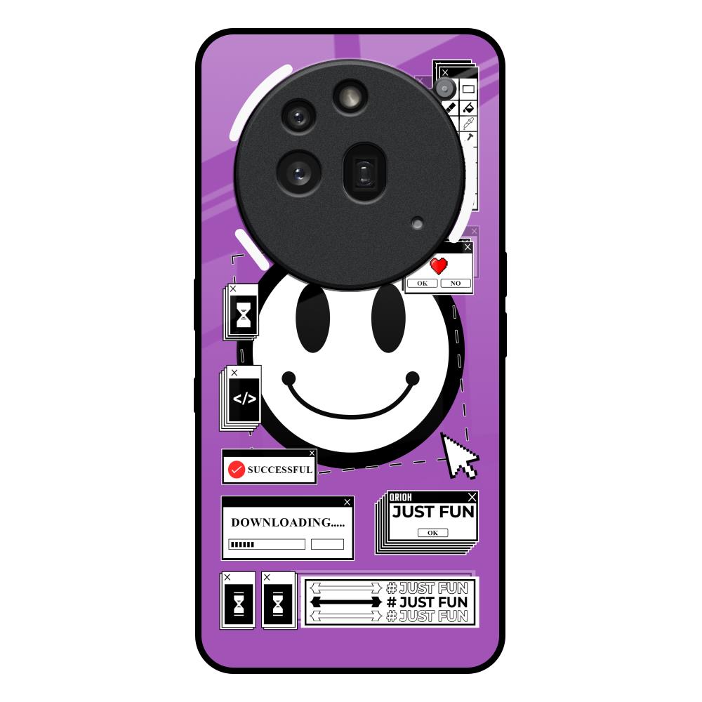Code with Smile Nothing Phone 3a Pro Glass Back Cover Online