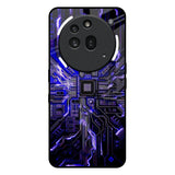 Techno Color Pattern Nothing Phone 3a Pro Glass Back Cover Online
