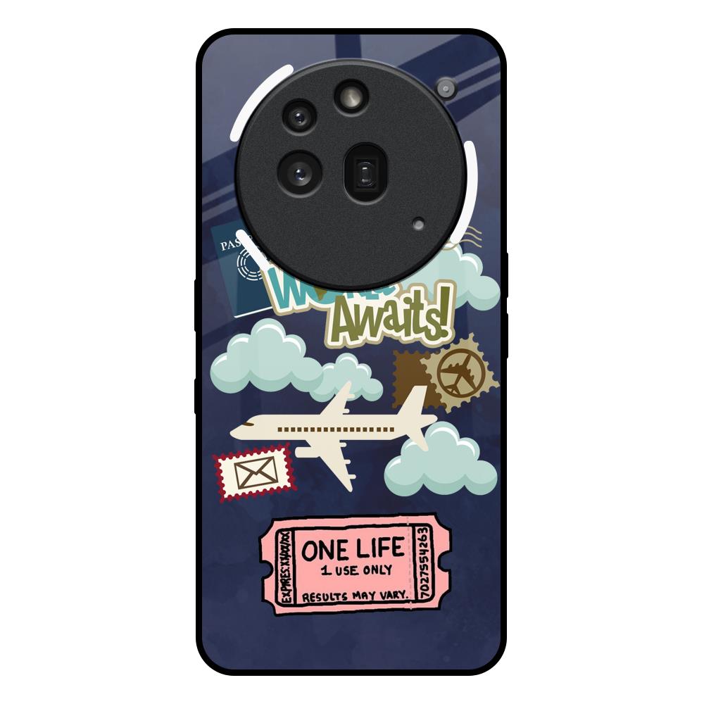 Tour The World Nothing Phone 3a Pro Glass Back Cover Online