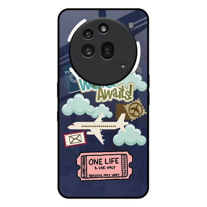 Tour The World Nothing Phone 3a Pro Glass Back Cover Online