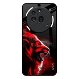 Red Angry Lion Nothing Phone 3a Pro Glass Back Cover Online