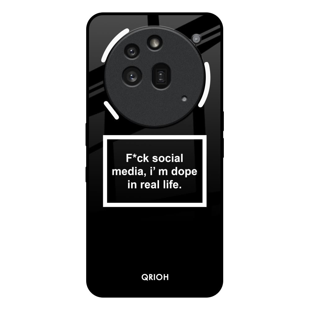 Dope In Life Nothing Phone 3a Pro Glass Back Cover Online