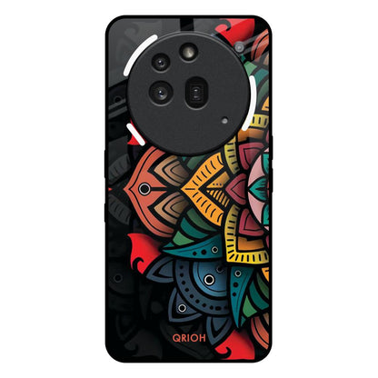 Retro Gorgeous Flower Nothing Phone 3a Pro Glass Back Cover Online
