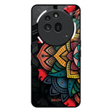 Retro Gorgeous Flower Nothing Phone 3a Pro Glass Back Cover Online