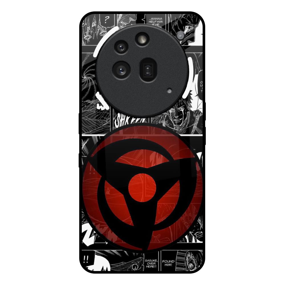 Sharingan Nothing Phone 3a Pro Glass Back Cover Online