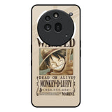 Luffy Wanted Nothing Phone 3a Pro Glass Back Cover Online