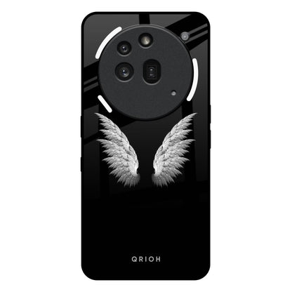 White Angel Wings Nothing Phone 3a Pro Glass Back Cover Online