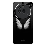 White Angel Wings Nothing Phone 3a Pro Glass Back Cover Online