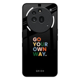 Go Your Own Way Nothing Phone 3a Pro Glass Back Cover Online