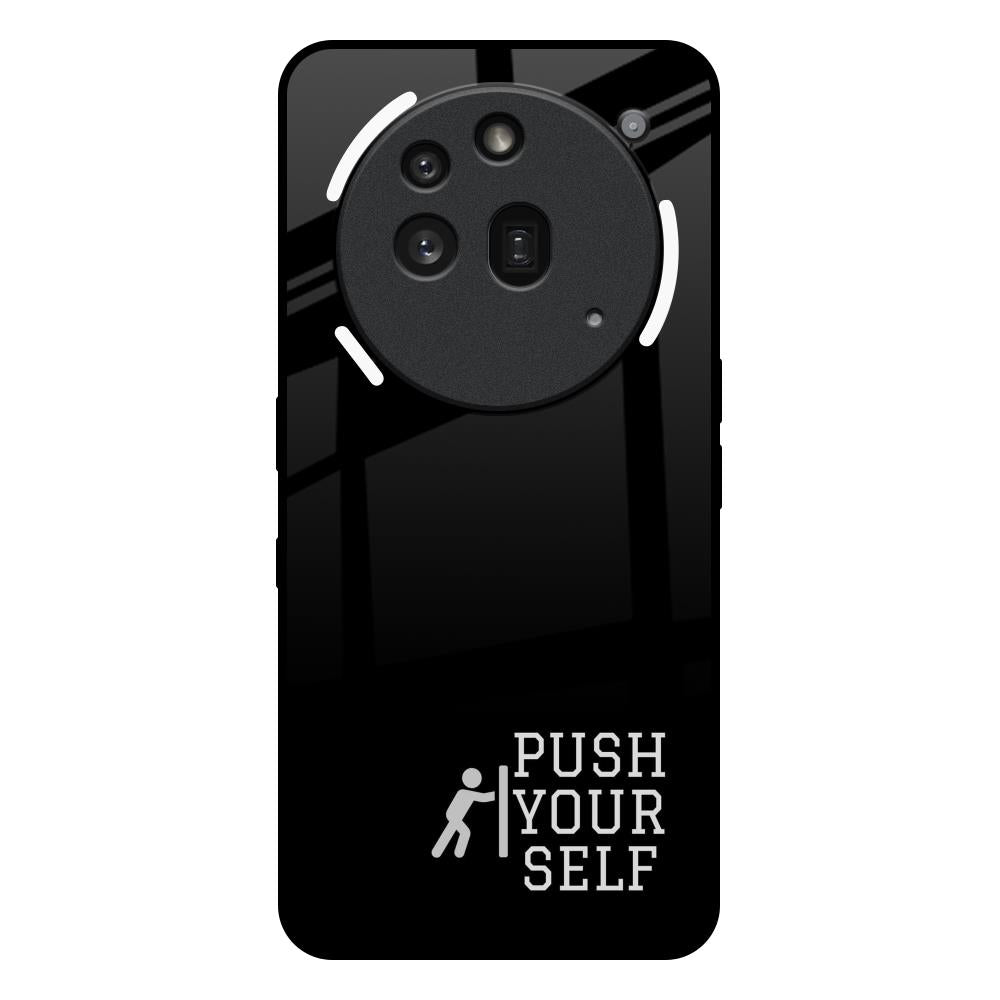 Push Your Self Nothing Phone 3a Pro Glass Back Cover Online