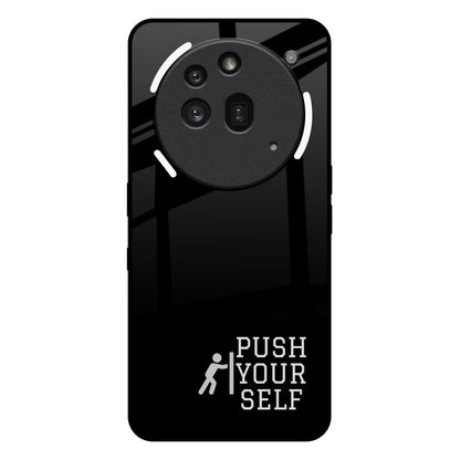 Push Your Self Nothing Phone 3a Pro Glass Back Cover Online