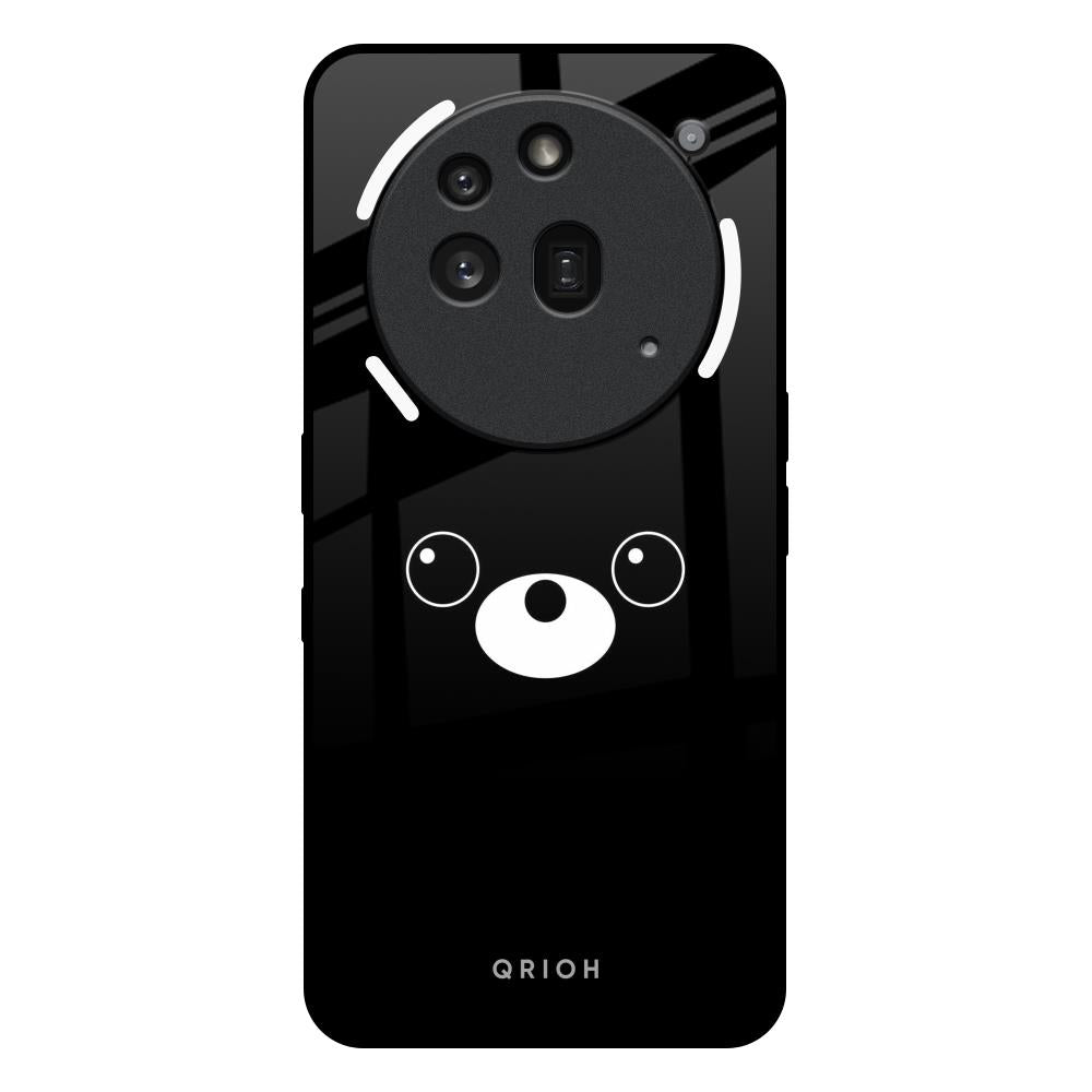Cute Bear Nothing Phone 3a Pro Glass Back Cover Online