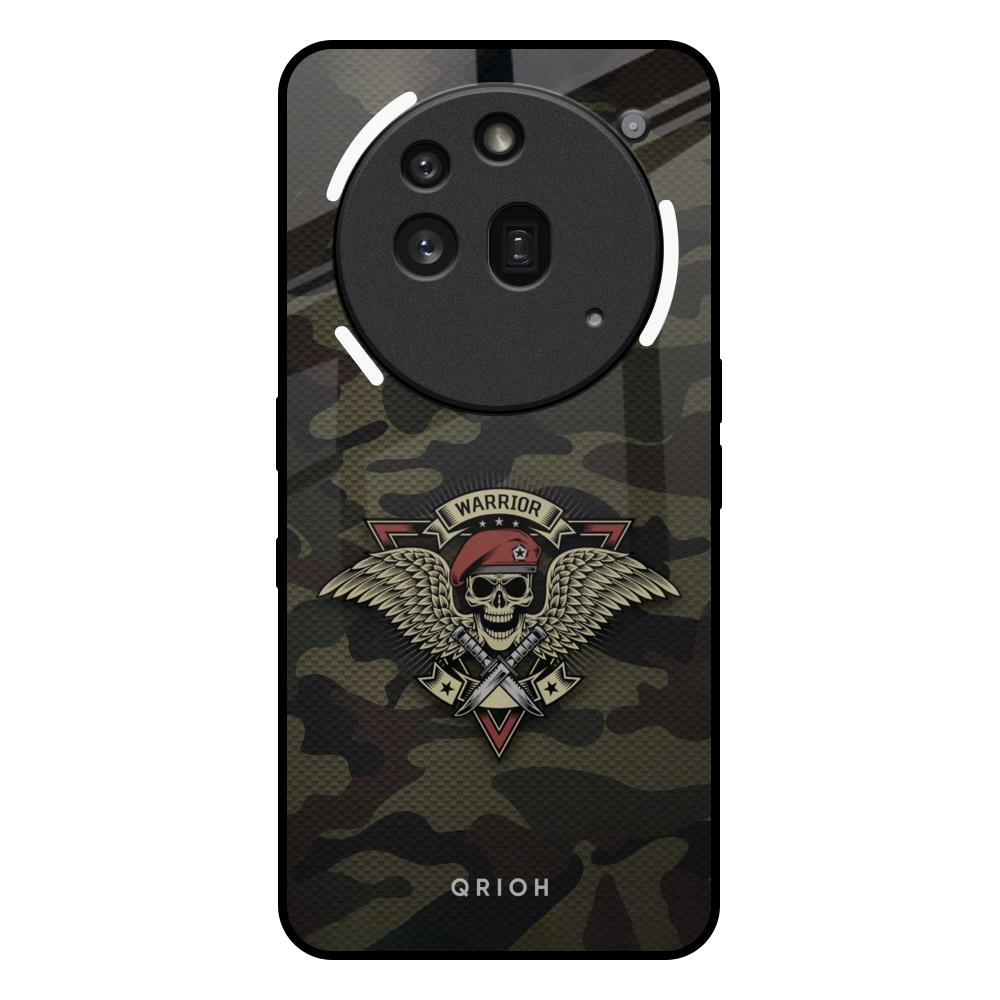 Army Warrior Nothing Phone 3a Pro Glass Back Cover Online