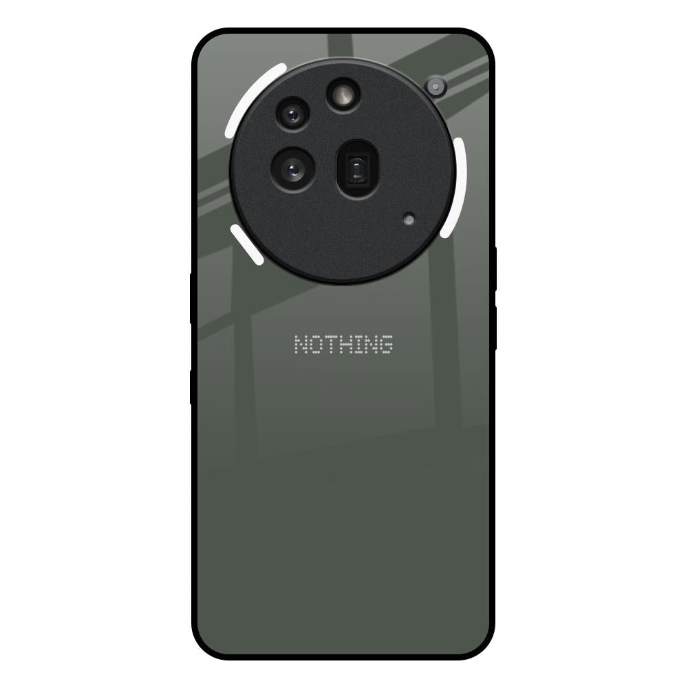 Charcoal Nothing Phone 3a Pro Glass Back Cover Online