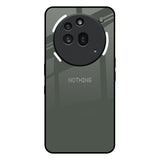 Charcoal Nothing Phone 3a Pro Glass Back Cover Online