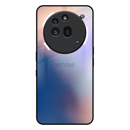 Blue Mauve Gradient Nothing Phone 3a Pro Glass Back Cover Online