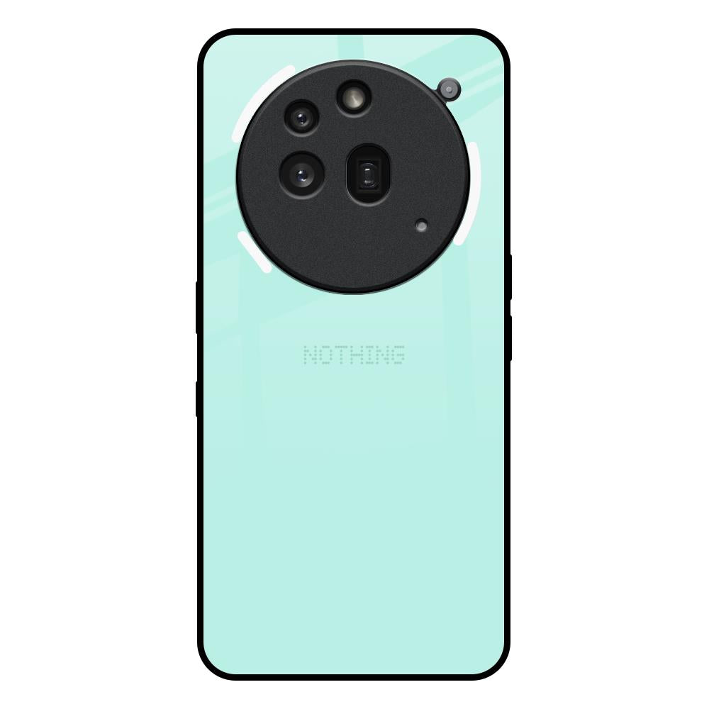 Teal Nothing Phone 3a Pro Glass Back Cover Online