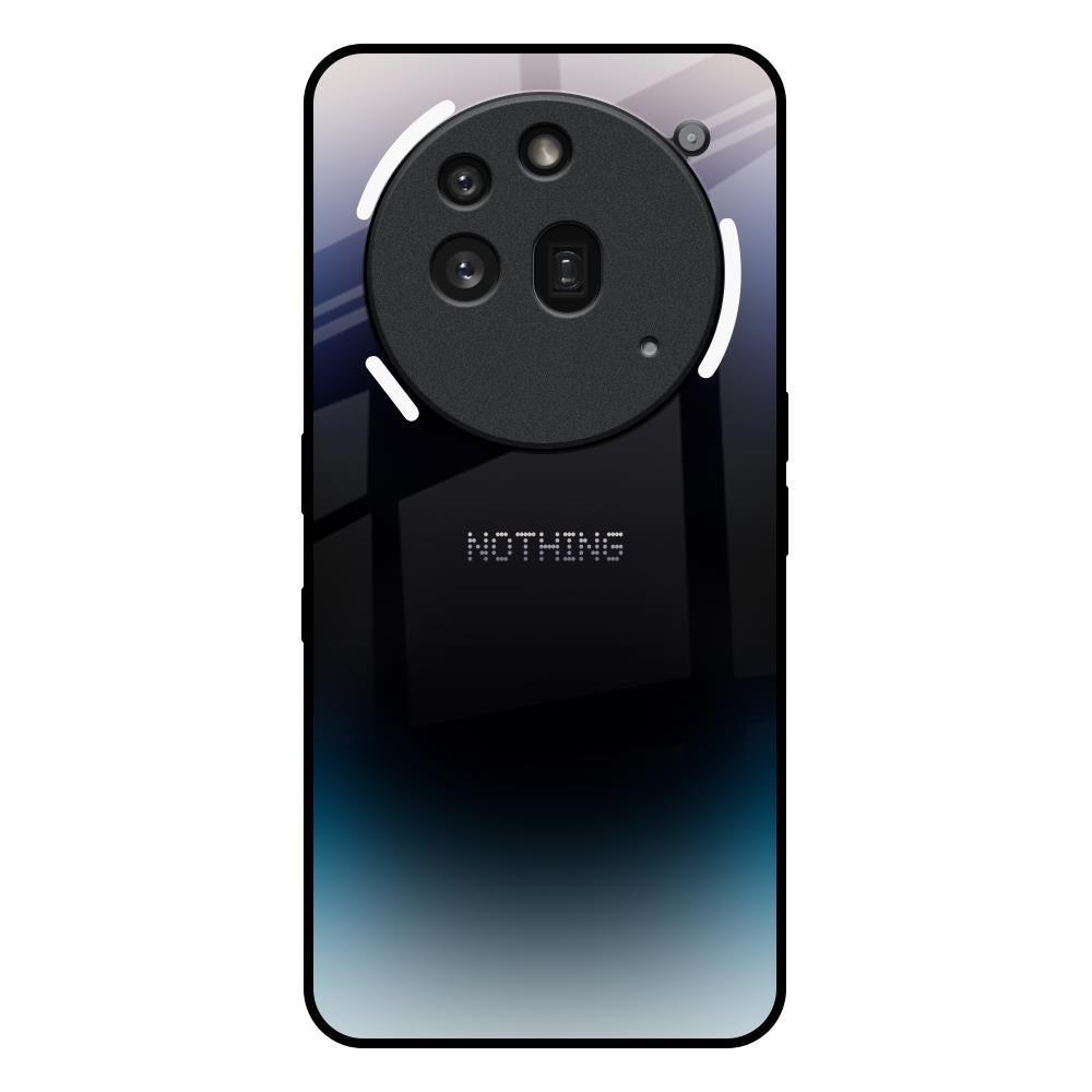 Black Obsidian Nothing Phone 3a Pro Glass Back Cover Online