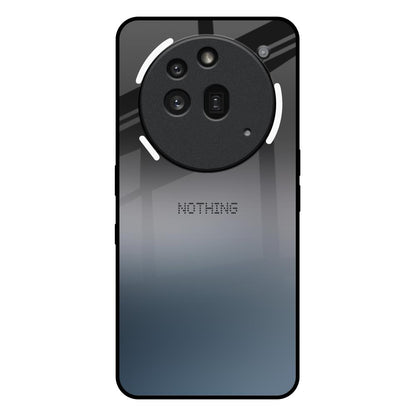 Dramatic Grey Nothing Phone 3a Pro Glass Back Cover Online