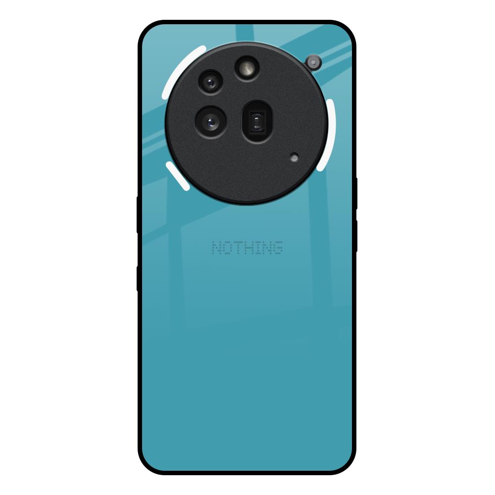 Oceanic Turquiose Nothing Phone 3a Pro Glass Back Cover Online