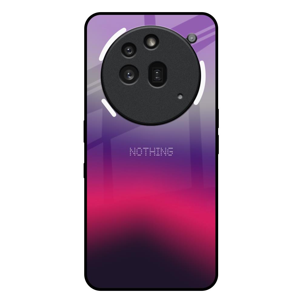 Pink Horizon Nothing Phone 3a Pro Glass Back Cover Online