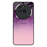Purple Gradient Nothing Phone 3a Pro Glass Back Cover Online