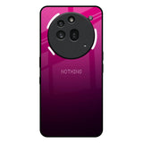 Purple Ombre Pattern Nothing Phone 3a Pro Glass Back Cover Online