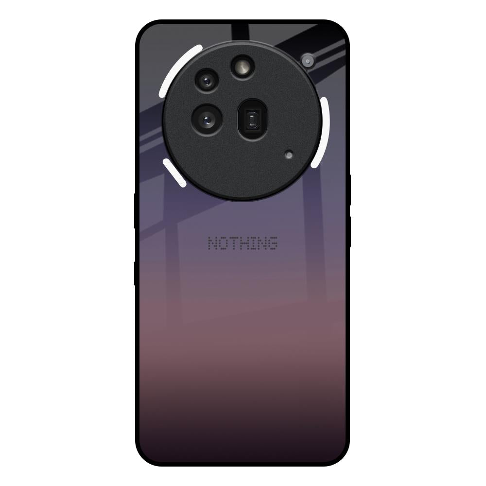 Grey Ombre Nothing Phone 3a Pro Glass Back Cover Online