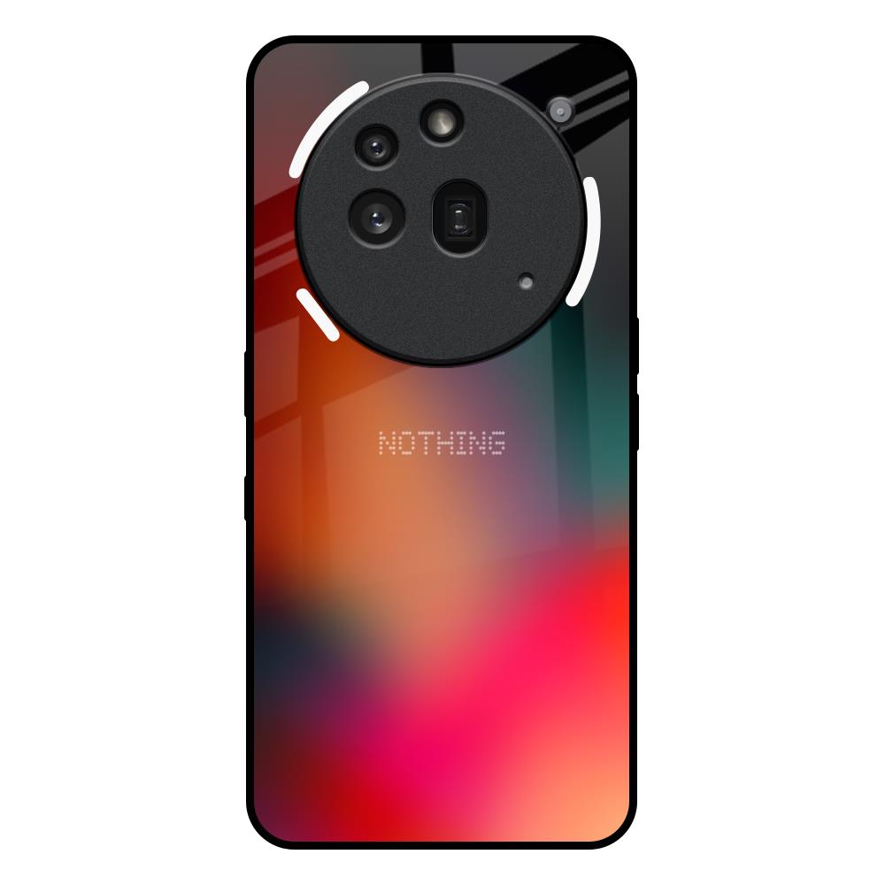 Playful Gradient Nothing Phone 3a Pro Glass Back Cover Online