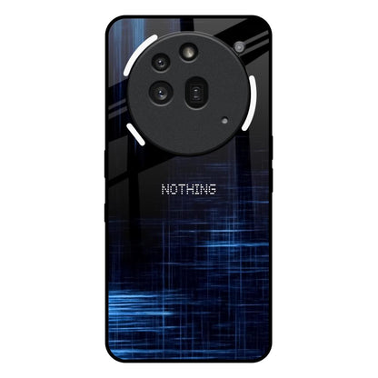 Blue Scratch Nothing Phone 3a Pro Glass Back Cover Online