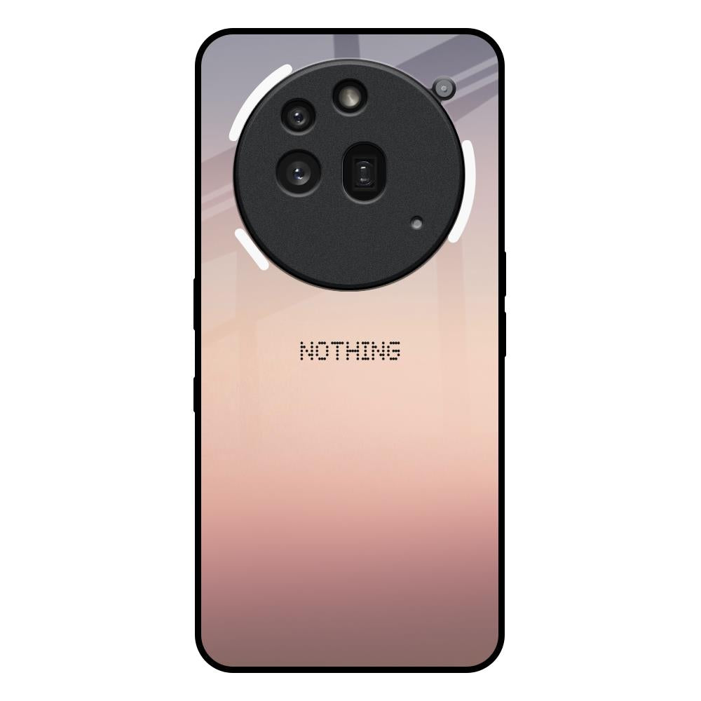 Golden Mauve Nothing Phone 3a Pro Glass Back Cover Online