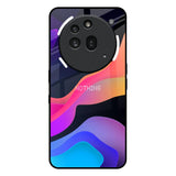 Colorful Fluid Nothing Phone 3a Pro Glass Back Cover Online