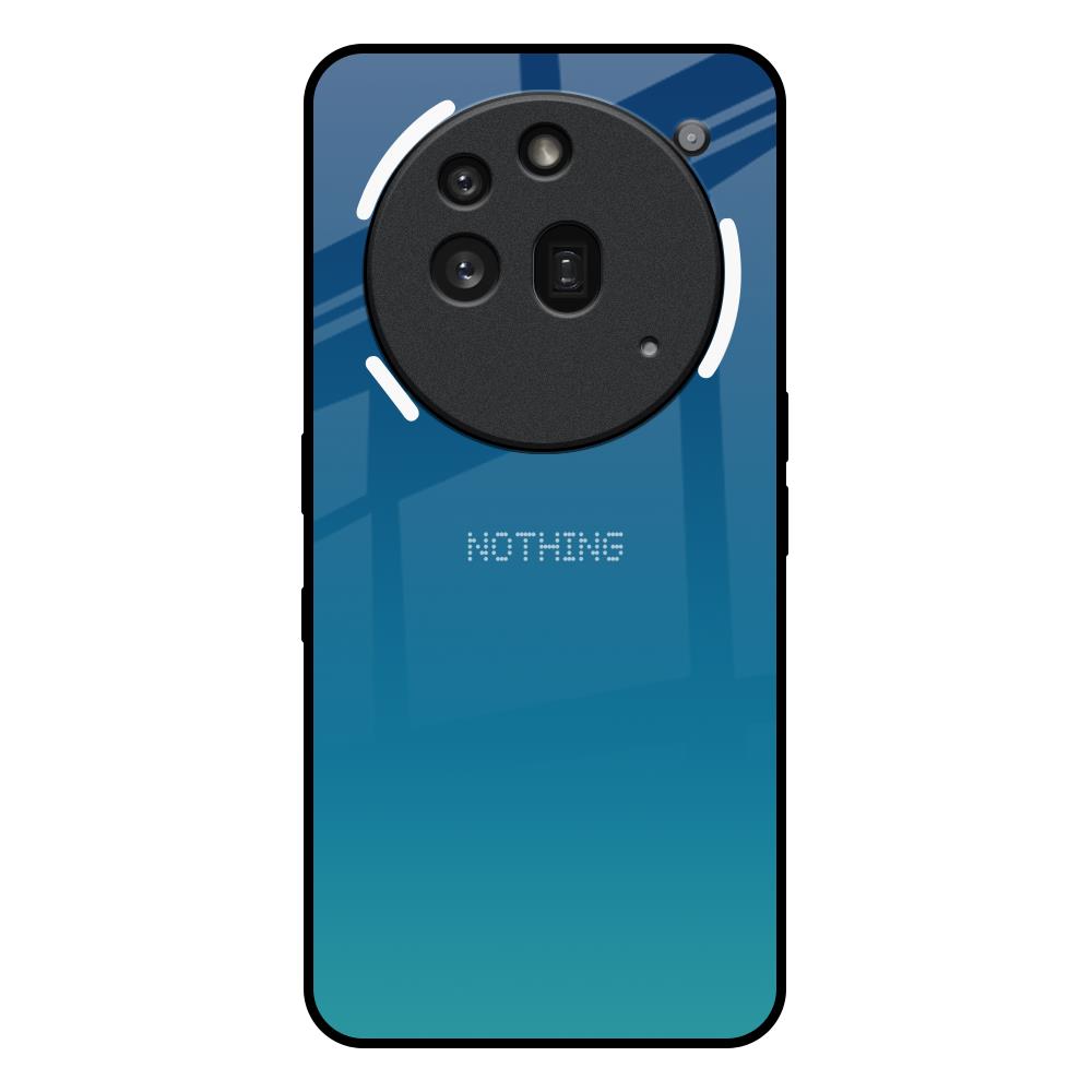 Celestial Blue Nothing Phone 3a Pro Glass Back Cover Online