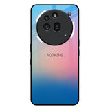 Blue & Pink Ombre Nothing Phone 3a Pro Glass Back Cover Online