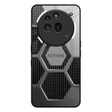 Hexagon Style Nothing Phone 3a Pro Glass Back Cover Online