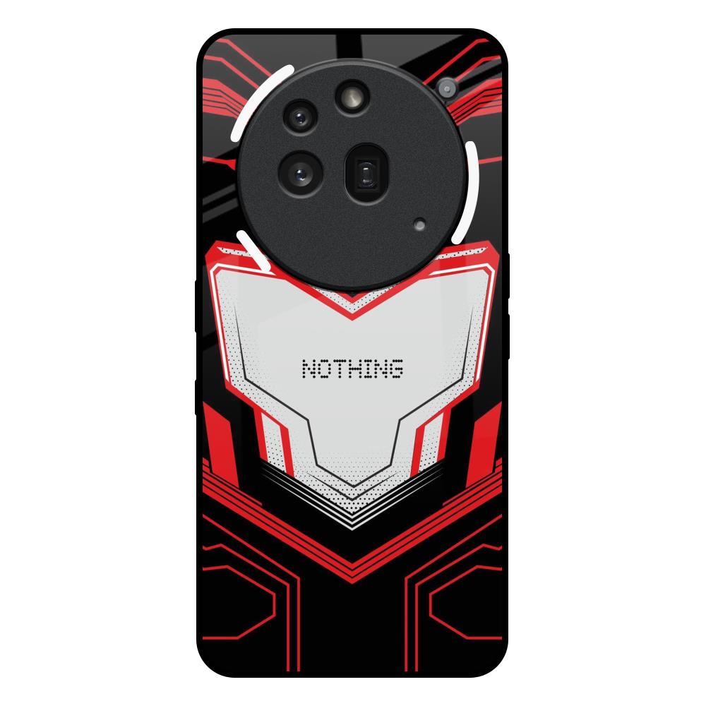 Quantum Suit Nothing Phone 3a Pro Glass Back Cover Online