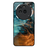 Golden Splash Nothing Phone 3a Pro Glass Back Cover Online