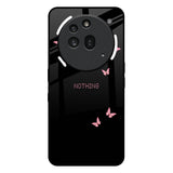Fly Butterfly Nothing Phone 3a Pro Glass Back Cover Online