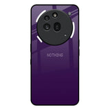 Dark Purple Nothing Phone 3a Pro Glass Back Cover Online
